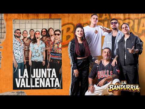 LA BANDURRIA en vivo | LA JUNTA VALLENATA | Diego, Joaco, Damaris, Romi, Lauti !