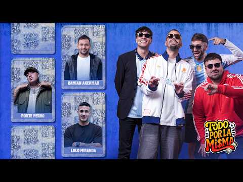 TODO POR LA MISMA en vivo LOLO MIRANDA | AKERMAN | PONTE PERRO | Mati, Nahuel, Santi y Jota !